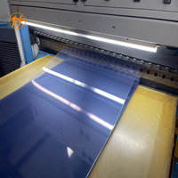 Rouleau de film plastique PVC rigide thermoformable 0,2 mm/0,5 mm/0,87 mm/1 mm/1,5 mm, feuille transparente en PVC transparent