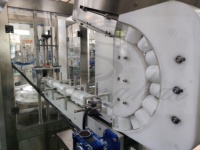 Máquina Automática de Llenado de Aerosoles de Pintura en Spray de Alta Precisión Controlada por PLC para Aplicaciones en Bebidas, Productos Químicos y Alimentos