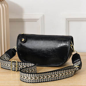 Sac à bandoulière messager rétro Joker pour femme 2026, en PU, pliable, avec fermeture éclair, imperméable - Product Image 1