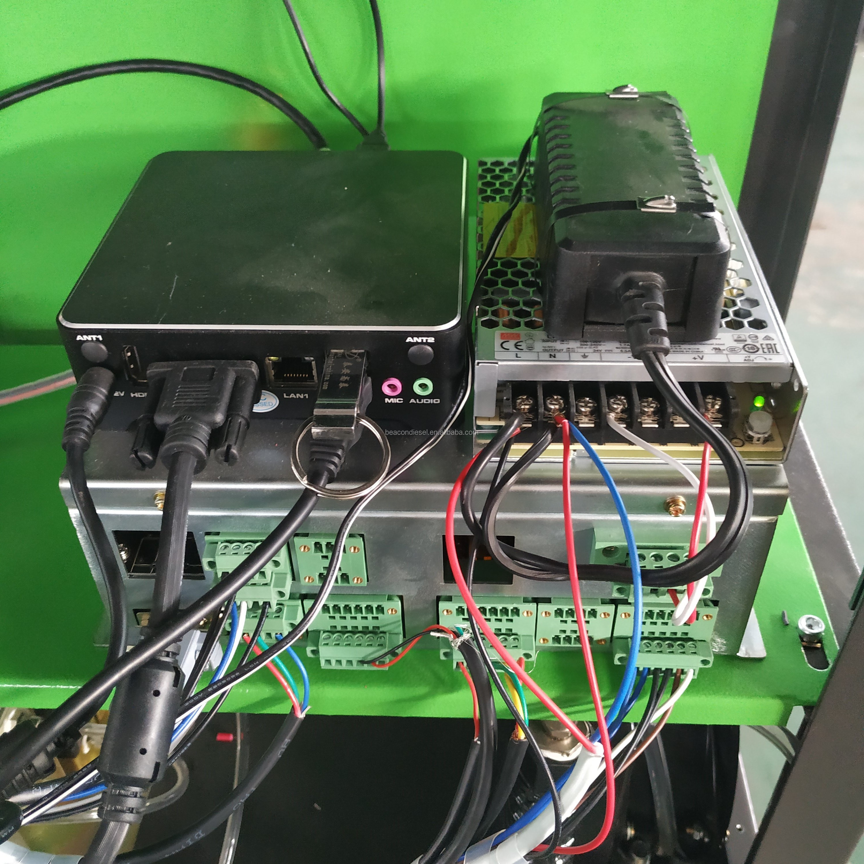 Auto eléctrico EPS205 común carril inyector de banco de prueba de soporte de banco