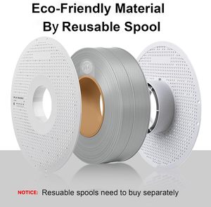 Filamento de Recarga Bambu PLA Básico de 1.75mm y 1kg para Impresoras FDM, <span class=keywords><strong>Precio</strong></span> al por Mayor, Empaque a Granel, Envío Rápido, Distribuidores Globales - Product Image 6