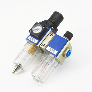 GFC200-08 G1/4 Serie <span class=keywords><strong>GFC</strong></span>, Regulador de Filtro de Aire Neumático de Dos Unidades con Manómetro Interno - Product Image 1