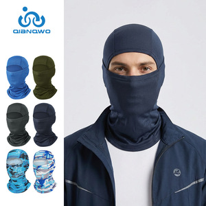 Qianqwo Balaclava Face Mask Adjustable Breathable Waterproof Outdoor Cycling Unisex Adult Hat Sun Protection - Product Image 1