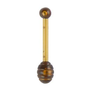 Offre Spéciale – Nouveau Design Mini Contenant Vide en Plastique Mignon de 6g pour Crème de Soin, <span class=keywords><strong>Baume</strong></span> à Lèvres Enfant, ou <span class=keywords><strong>Miel</strong></span>, avec Bouchon Flip-Top et Spatule-Cuillère - Product Image 3
