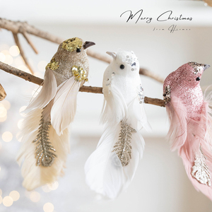 <b>Christmas</b> <b>Decorations</b> 2027 2PCS/Set New Creative Design <b>Christmas</b> Tree Bird <b>Decorations</b> Gardening Tree Branch Props Furnishings - Product Image 2