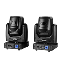 LEAHUA Mini Moving Head Projecteur de Scène 150W LED Spot Gobo pour Discothèque Studio Mariage Fête DJ