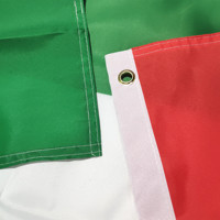 Drapeau des Émirats arabes unis de haute qualité 3x5 pieds Polyester EAU DUBAÏ Drapeaux 3x5 pieds