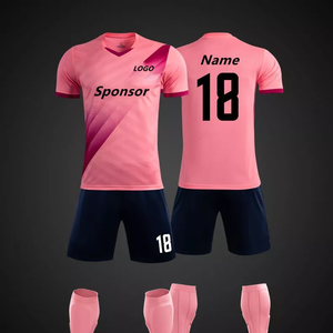 Logo personnalisé Football Kits Adultes Football Maillots Uniforme Chemises Et Shorts Enfants Football Formation Costume <span class=keywords><strong>2022</strong></span> <span class=keywords><strong>2023</strong></span> Nouveaux Hommes - Product Image 1
