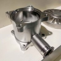 Mecanizado CNC de 5 Ejes Complejo, Personalizado, ISO 9001, OEM, Acero Inoxidable y Aluminio, Torneado y Fresado CNC, Carcasa de Titanio