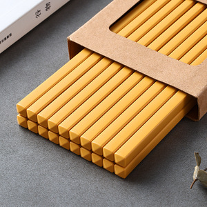 10 pairs of <b>orange</b> PET alloy chopsticks, high-end antibacterial and mildew-proof for home use, dropshipping available, - Product Image 1