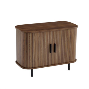 Mueble de TV Moderno con Almacenamiento, Diseño Minimalista para Sala de Estar <span class=keywords><strong>Pequeña</strong></span>, <span class=keywords><strong>Mesa</strong></span> Consola - Product Image 4