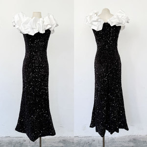 Thanh Lịch Dresses Cho Phụ Nữ Bán Buôn Tùy Chỉnh Sequins Dài Phù Hợp Ăn Mặc Phụ Nữ Mùa Hè Giản Dị Maxi Đảng Thời Trang Sang Trọng Evening Dresses - Product Image 2