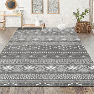 Tapis moderne lavable de petite taille, best-seller, avec logo personnalisé, en polyester imitation fourrure, toucher cachemire, fabriqué à la machine pour usage domestique - Product Image 2