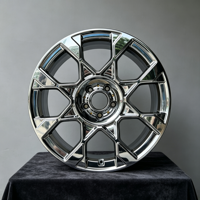 Roue tout-terrain robuste pour Ford GMC Toyota Nissan Chevrolet, design concave profond, haute capacité de charge pour pick-up et SUV grand format