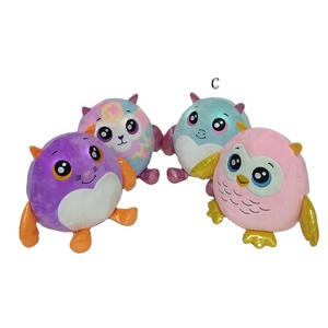 Nuovo Design personalizzato luminoso animale morbido peluche peluche giocattoli animali gufo peluche - Product Image 5