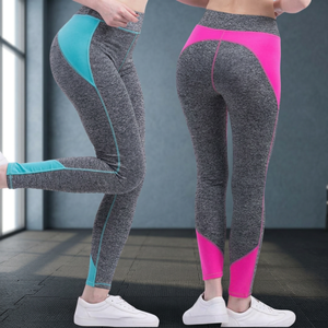 Leggings de sport décontractés pour femme Zebra Sports, respirants, 100 % coton, taille mi-haute, longueur cheville, imprimé sans coutures, pour la course et le yoga - Product Image 3