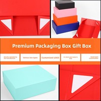 Boîte cadeau personnalisée en gros, boîte rigide de luxe avec impression de logo personnalisé, fermeture magnétique, insert en mousse, usine OEM