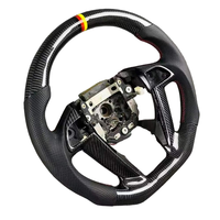 Volant en fibre de carbone forgé sur mesure avec LED pour Honda Accord 9e génération Crosstour Coupé 2012 2013 2014 2015 2016 2017