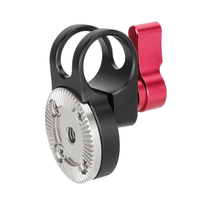 Pince pivotante en aluminium 6061 T6 usinée par CNC, 15 mm, 20 mm, 25 mm, 30 mm, pince pour tige avec bouton de verrouillage