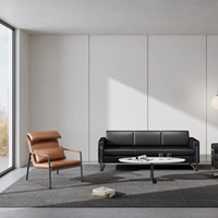 Canapé de bureau modulaire multiplace moderne et élégant, structure en bois massif, éponge haute densité pour bureaux commerciaux, hôtels et halls d'accueil