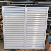 TOMA Persiennes verticales réglables Nouveau design de fenêtre à persienne en aluminium Fenêtres en verre en aluminium Volets Bahama