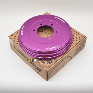 อุปกรณ์ตกแต่งรถยนต์ 4x4 แบบสากล 6x139.7 ฝาครอบดรัมเบรกหลังลายคาร์บอนไฟเบอร์ ฝาครอบดรัมอะลูมิเนียม - Product Image 6