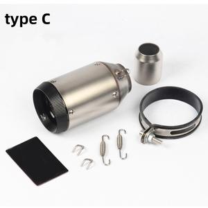 Silenciador de acero inoxidable para motocicleta, tubo de escape Universal para <span class=keywords><strong>Kawasaki</strong></span> Z900, Z1000, ninja250, 400, Yamaha <span class=keywords><strong>R6</strong></span> - Product Image 4