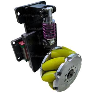 Sistema de rueda <span class=keywords><strong>Mecanum</strong></span> integrado, Unidad de conducción de rueda <span class=keywords><strong>Mecanum</strong></span> <span class=keywords><strong>AGV</strong></span>, 1 unidad - Product Image 6