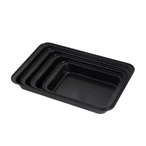 Moule à gâteau rectangulaire en acier au carbone, antiadhésif, outil de cuisson au four multifonctionnel - Product Image 1