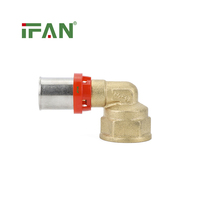 IFAN - Ventes Flash : Matériaux de Plomberie - Raccords de Tuyauterie PEX-AL-PEX Multicouche pour Chauffage par le Sol - Système de Plomberie PEX à Sertissage