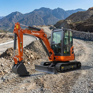 Mini Excavadora de 1, 2 y 3.5 Toneladas, con Certificación EPA y CE, Excavadora Compacta sobre Orugas para Construcción y Maquinaria Agrícola - Product Image 6