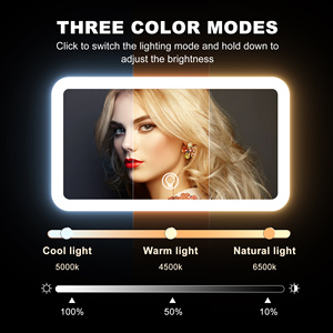 Tùy Biến Nhỏ Cầm Tay Trang Điểm Du Lịch Gấp Nhỏ Gọn Gương Với <span class=keywords><strong>LED</strong></span> Ánh Sáng Mỹ Phẩm - Product Image 6