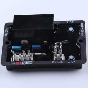 ยูนเท็น R220 เครื่องควบคุมแรงดันไฟฟ้าอัตโนมัติ 120VAC เฟสเดียว AVR อะไหล่เครื่องกำเนิดไฟฟ้า - Product Image 1