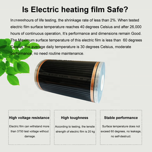 Film chauffant <span class=keywords><strong>électrique</strong></span> PET durable et <span class=keywords><strong>économique</strong></span> avec thermostat réglable PTC Contrôle numérique <span class=keywords><strong>Chauffage</strong></span> infrarouge contrôlé par application - Product Image 4