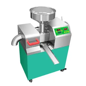 Full automatico Mini fornito 220v macchina di pressatura olio per la vendita ad alta resa olio stabile e affidabile macchina pressa olio