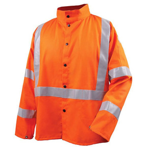 Chaqueta reflectante de alta visibilidad personalizada, ropa de trabajo impermeable ignífuga, chaquetas de trabajo para construcción, trabajo en carretera - Product Image 2