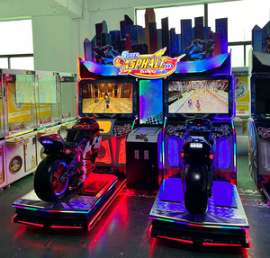 Super Machine de Course Moto Géante : Unité de Jeu à Mouvement Complet pour Adultes – Aire de Jeu Intérieure pour Parc d'Attractions - Product Image 5