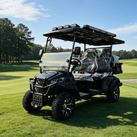Voiturette électrique de loisirs 4 places 72V 5000W 30-90KM/H avec système anti-vibration pour voiturette de golf communautaire