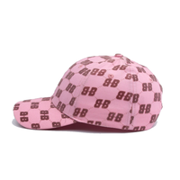 Casquette de baseball unisexe ajustable en coton 100% premium avec broderie de lettres, pour toutes les saisons, style sport européen et américain