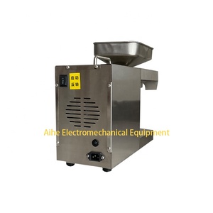 Mesin penekan minyak biji Mini untuk penggunaan di rumah, mesin presser kecil minyak kelapa sawit untuk minyak kedelai zaitun - Product Image 6