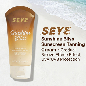 <span class=keywords><strong>Crema</strong></span> Autoabbronzante Vegana 90g con <span class=keywords><strong>SPF</strong></span> 50+, Formula Idratante e Abbronzante dall'Aspetto Naturale, Supporto OEM e ODM, Ingredienti Minerali Organici - Product Image 2