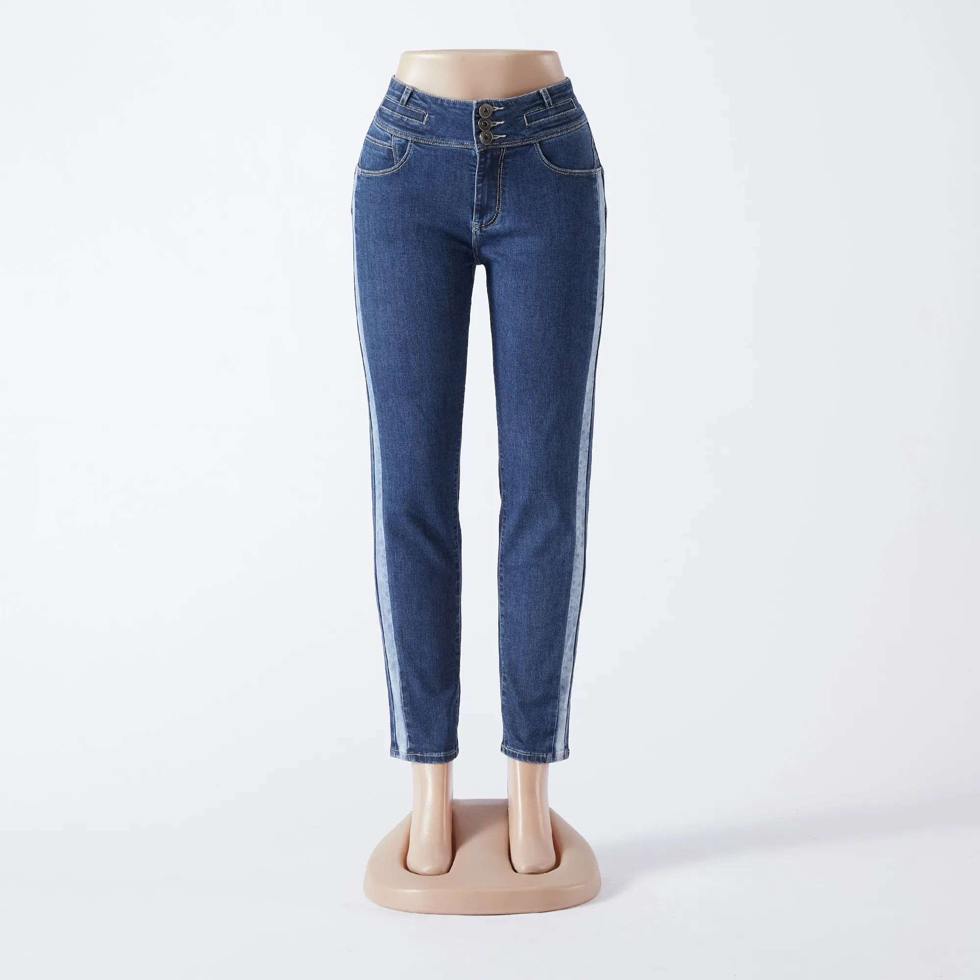 Venda quente da fábrica jeans jeans de denim GL7116-1D alta qualidade pesado peso jeans preço da tecido em bangladese