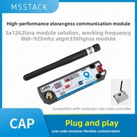 Module de communication officiel M5Stack Cap LoRa1262 LoRa+GPS Beidou GNSS compatible avec Meshtastic