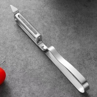 Goedkope Multifunctionele Gadget Roestvrijstalen Fruitgroenteller Wortelrasp Schilmesje