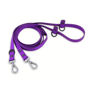 Laisse de dressage pour chien en sangle enduite de PVC solide, durable et luxueuse, imperméable, longue, pour l'appel, le suivi, la natation et la formation - Product Image 1