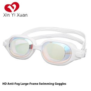 Lunettes de natation unisexes de compétition, étanches, anti-buée, électro-plaquées, avec protection optimale, lunettes pour myopie, nouvel équipement - Product Image 1