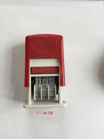 Tampon auto-encreur 302A en plastique de 3 mm avec date et texte, idéal pour les étudiants, les cadeaux et l'organisation de documents, pour usage au bureau