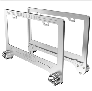 Phụ kiện ô tô đèn LED khung biển số xe đèn biển số xe tích hợp đèn pha 18W đèn sương mù biển số xe thiết kế mới đèn sương mù - Product Image 6