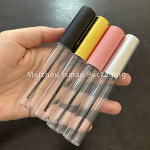 ISMAN Flacon de <span class=keywords><strong>mascara</strong></span> de luxe 10 ml, argent, or, blanc, rose, brosse ultra fine, tube de sérum pour la croissance des cils, vente en gros, étiquette privée, professionnel - Product Image 2
