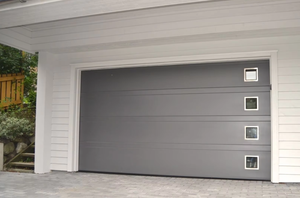 Prezzo di fabbrica pieghevole porta Garage senza cingoli sezionale automatizzata <span class=keywords><strong>porte</strong></span> del Garage in testa isolato porta del Garage - Product Image 6